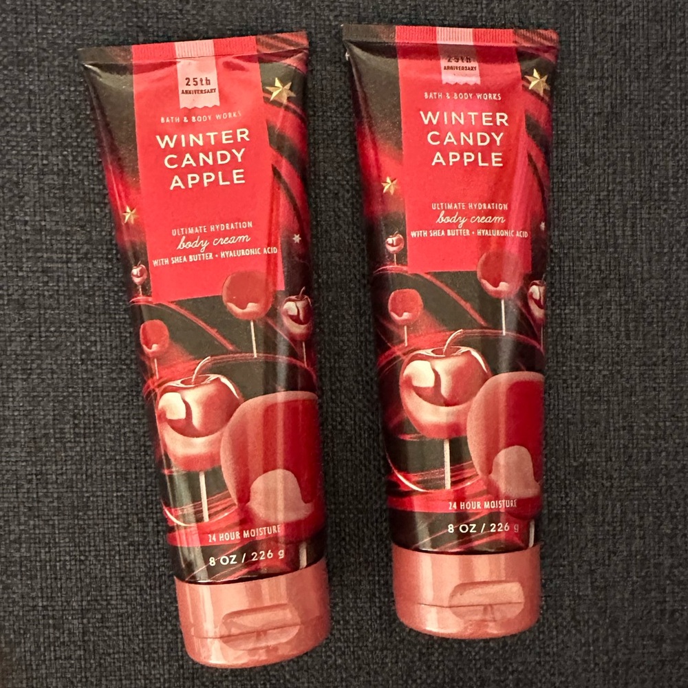 Bath & Body Works Winter Candy Apple Body Cream, Set of 2